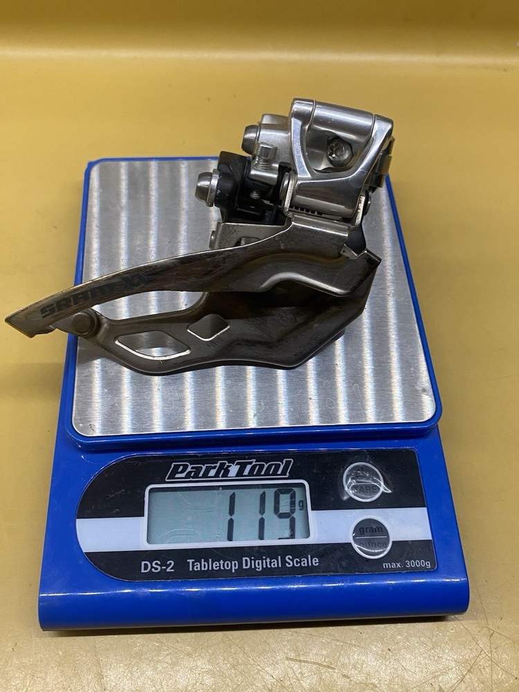Sram XX 2 Speed Bottom Pull 34.9mm High Clamp Front Derailleur