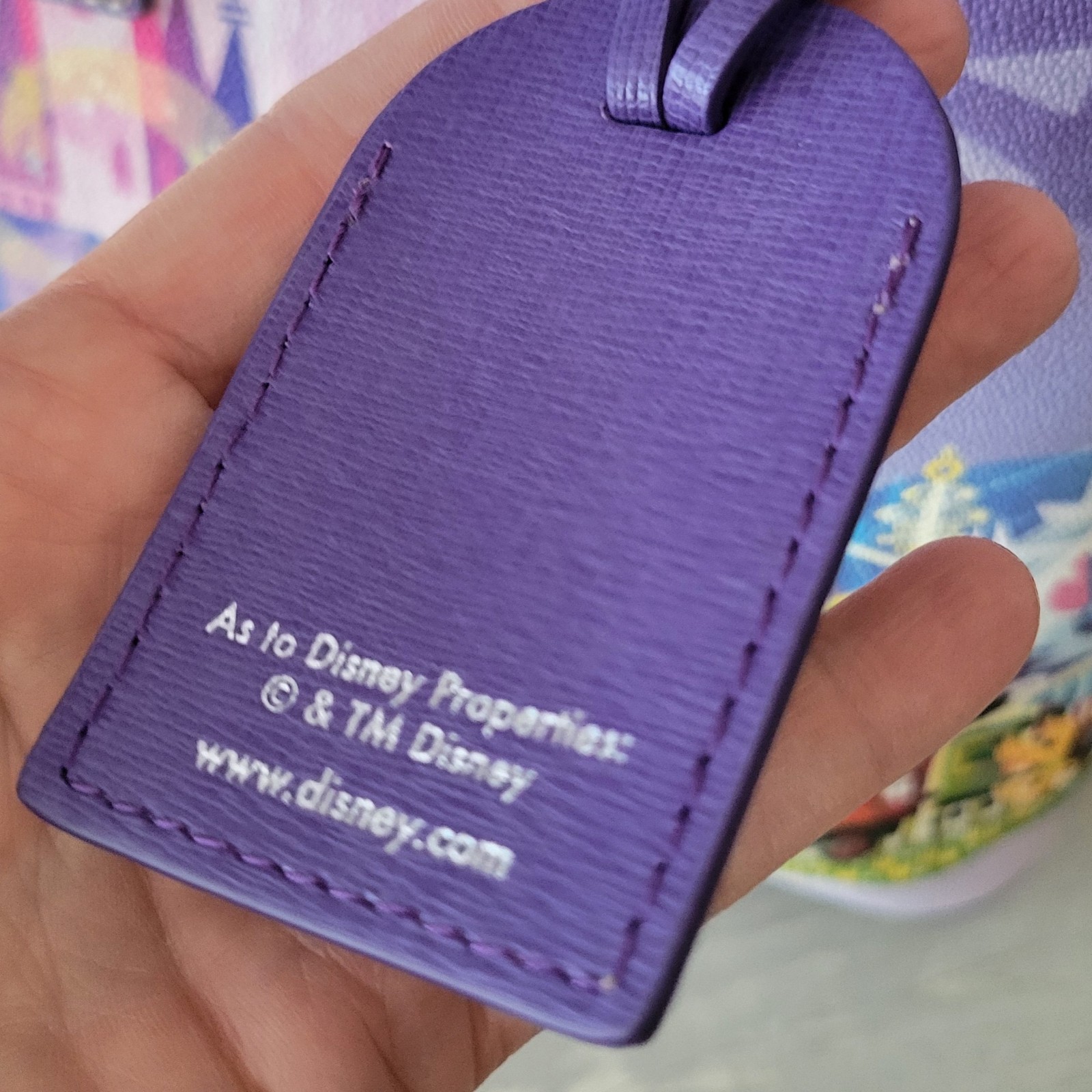 Disney Dooney & Bourke Disney Parks Joey Chou Castle Tote Bag Large NWOT