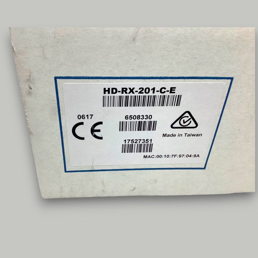 Crestron HD-RX-201-C-E HDMI Multiformat Switch & Receiver HDMI