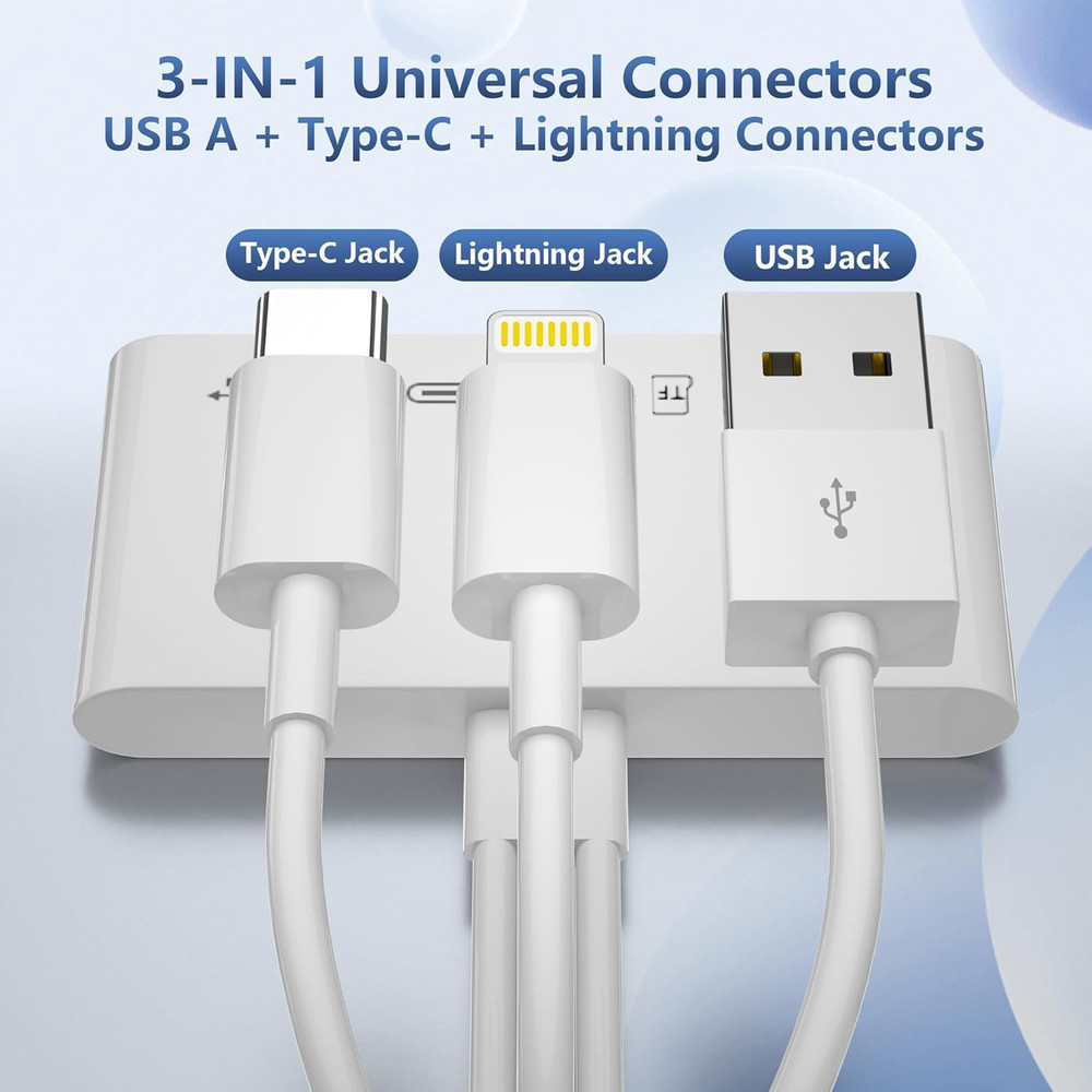 5 in 1 Memory Card Reader USB 3.0 OTG Adapter SD Card Reader For iPhone/iPad LOT