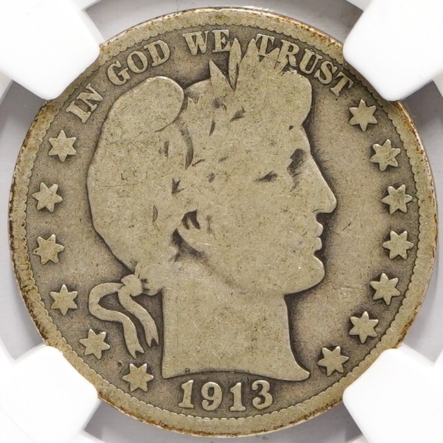 1913  Barber Half Dollar NGC G-6