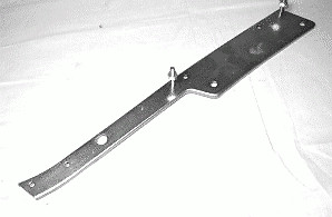 1980-1982 Corvette Retainer Front Bumper Side With Nuts Right