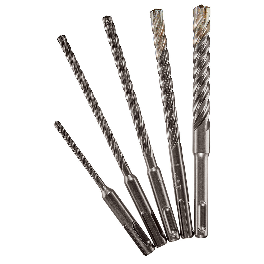 Milwaukee 48-20-7498 5-Piece MX4 4-Cutter SDS-Plus Rotary Hammer-Drill Bits Kit