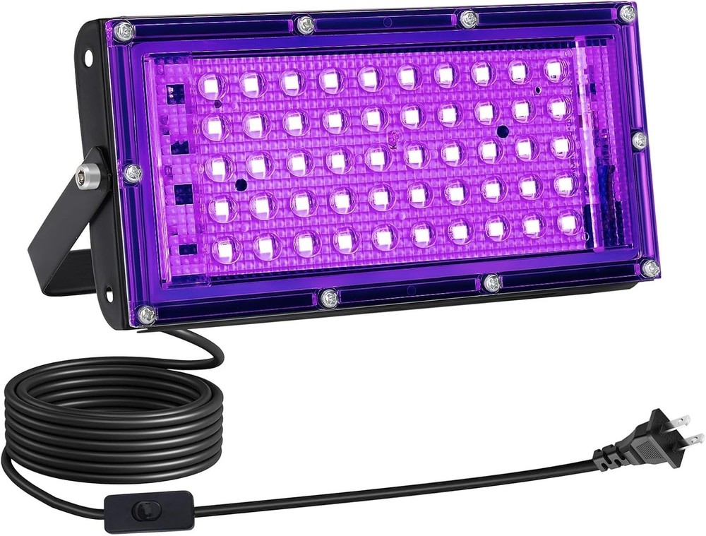 2 Pack LED UV Screen Printing Light with Adjustable Height and Angle Stand