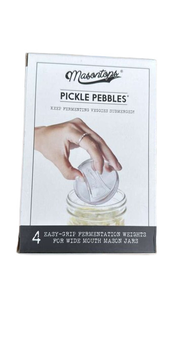 Masontops Pickle Pebble Mason Jar Fermentation Weights