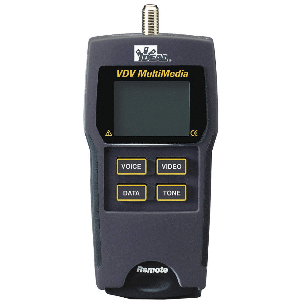IDEAL 33-856 Multimedia Cable Tester 2NV58