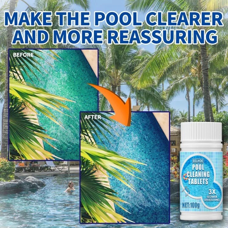 Multifunctional Instant Cleaning Pool Bath Pool Effervescent Tablets