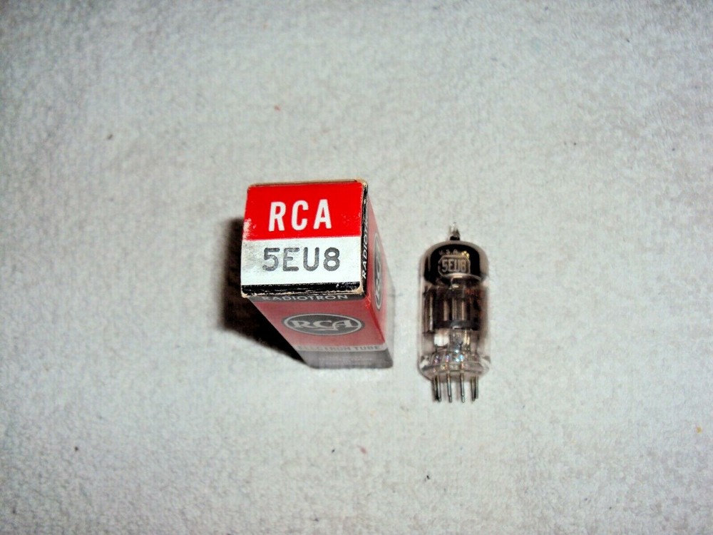 NOS RCA 5EU8 Vacuum Tube