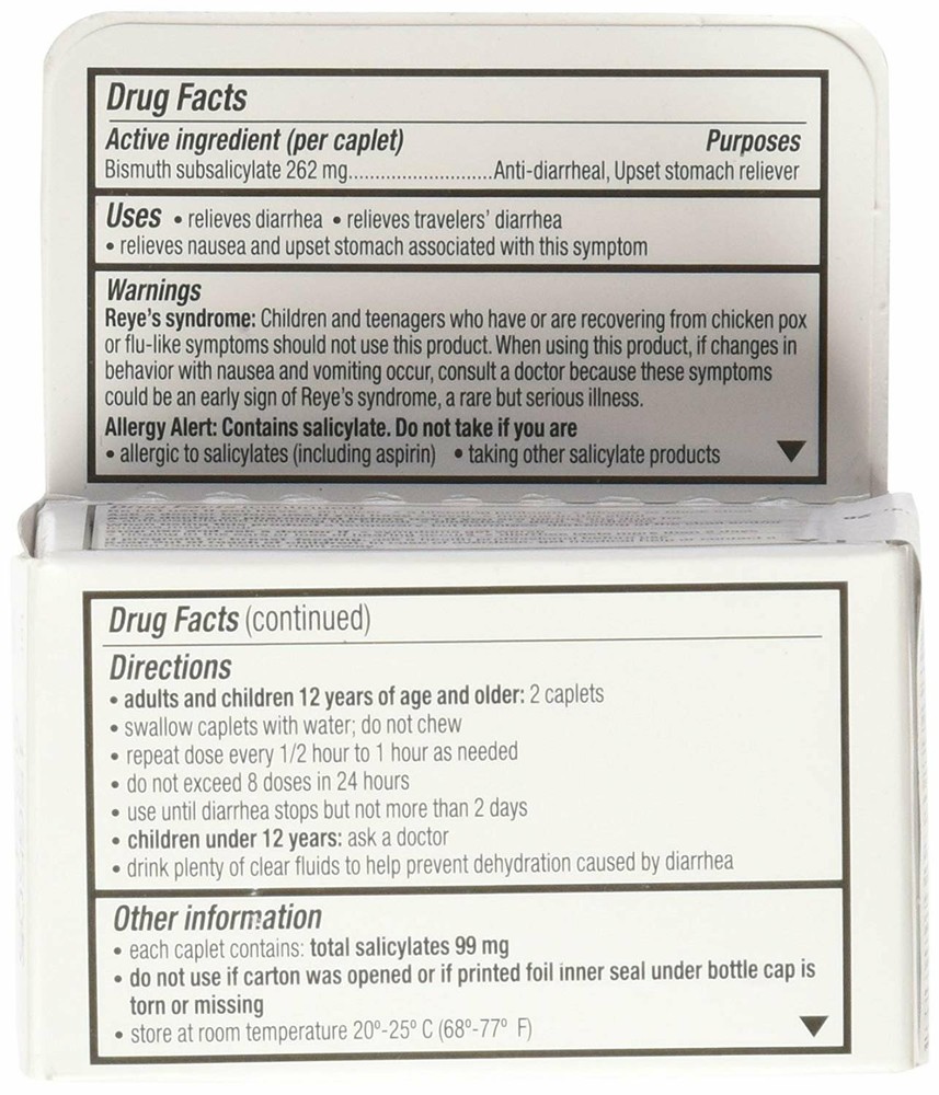 Kaopectate Multi-Symptom Relief Antidiarrheal & Upset Stomach Caplets 28 Count