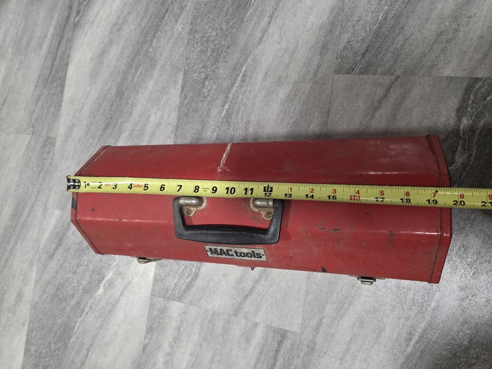 Vintage MAC tools Box Red