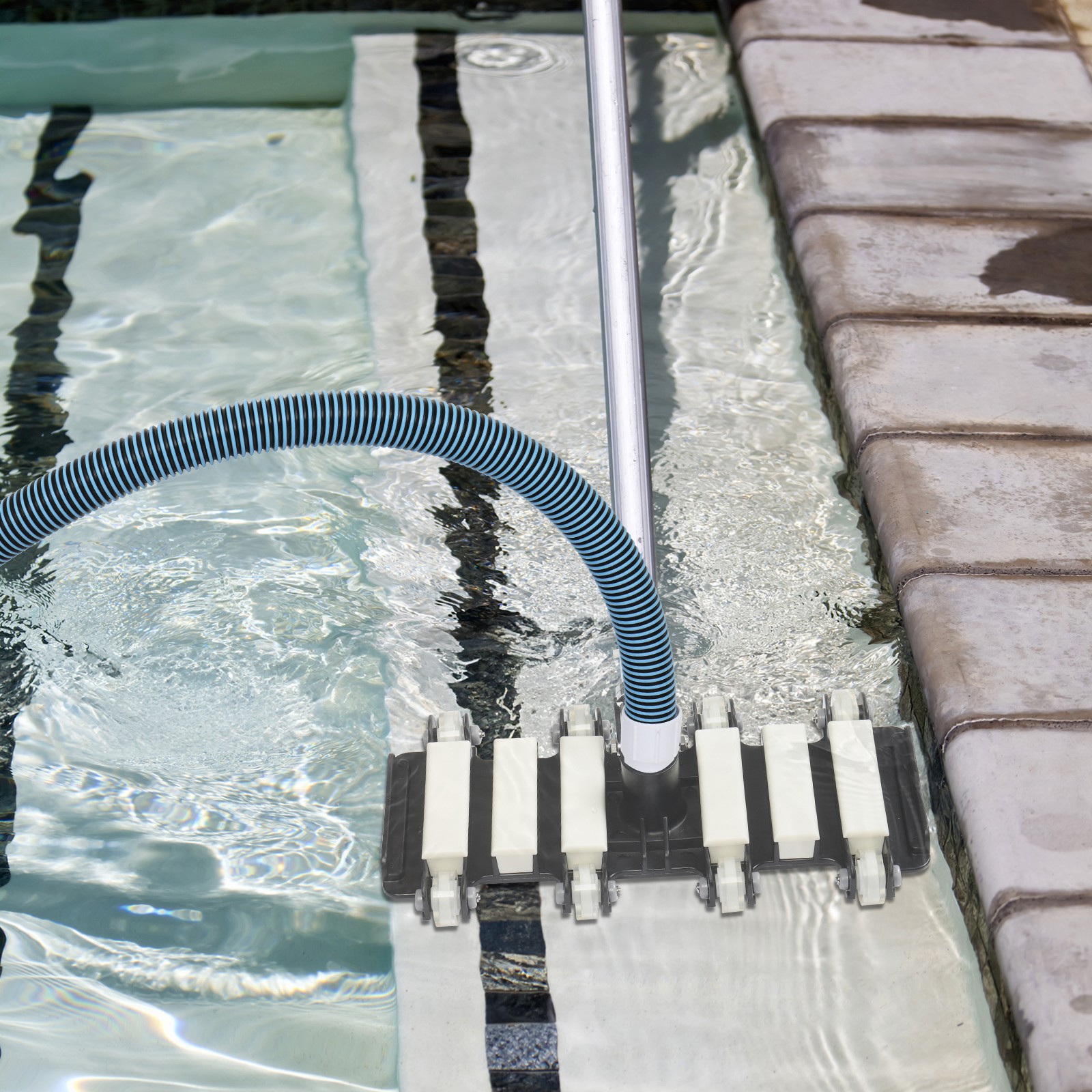 Inground Swimming Pool Vacuum Head Professional Flexible Outdoor Pool Cleaner