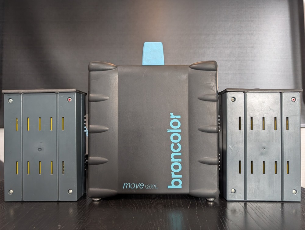 Broncolor Move Kit - 1200ws + 1 Head + 2 Batteries, HS Function