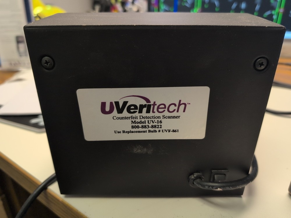 FRAUD FIGHTER COUNTERFEIT DETECTION SCANNER UV-16