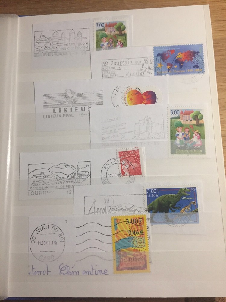 Complete 185 Stamp Binder Stamps