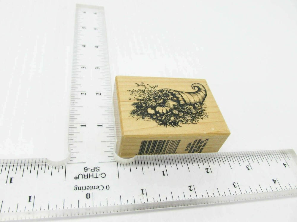 Thanksgiving Feast Rubber Stamp - Stamp Set A778