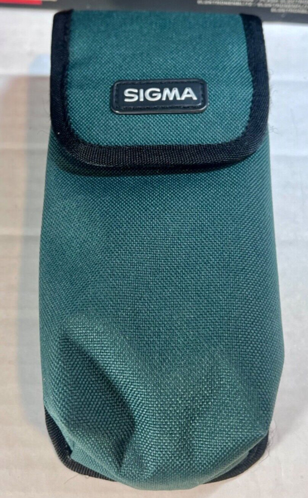 Sigma Electronic Flash EF-500 Super Black In Box And Pouch Sleeve Case Camera