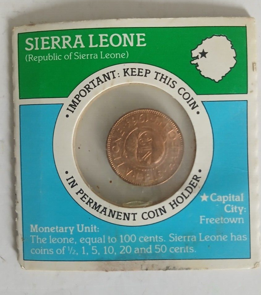 Sierra Leone Half Cent - Vintage