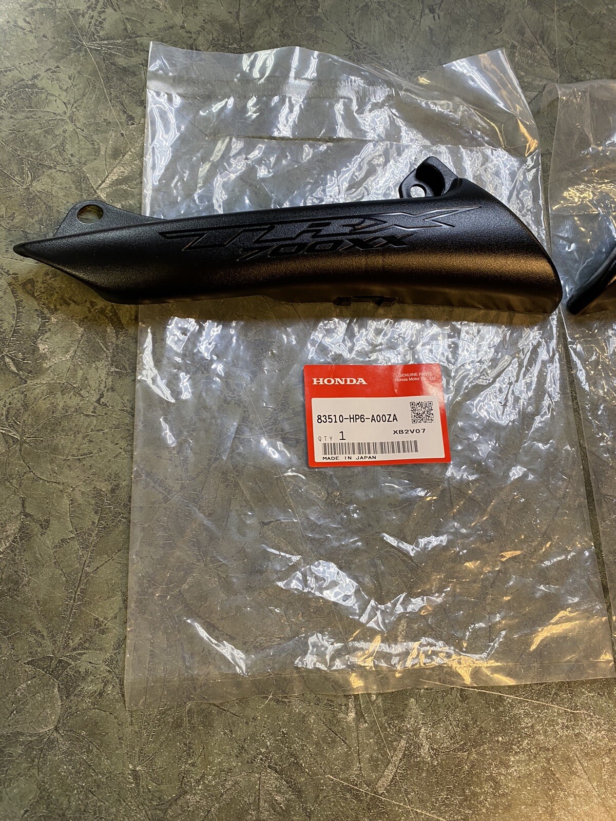 2008-2009 Honda TRX700XX TRX700 Left & Right Upper Frame Pipe Cover Guards OEM