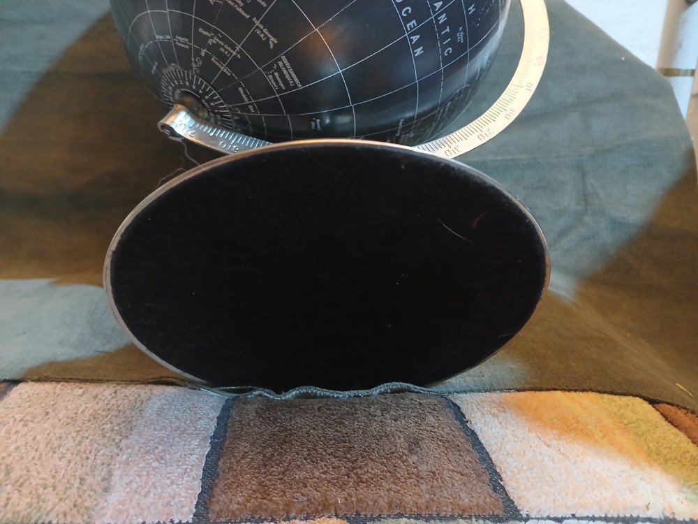 Black and Silver Globe