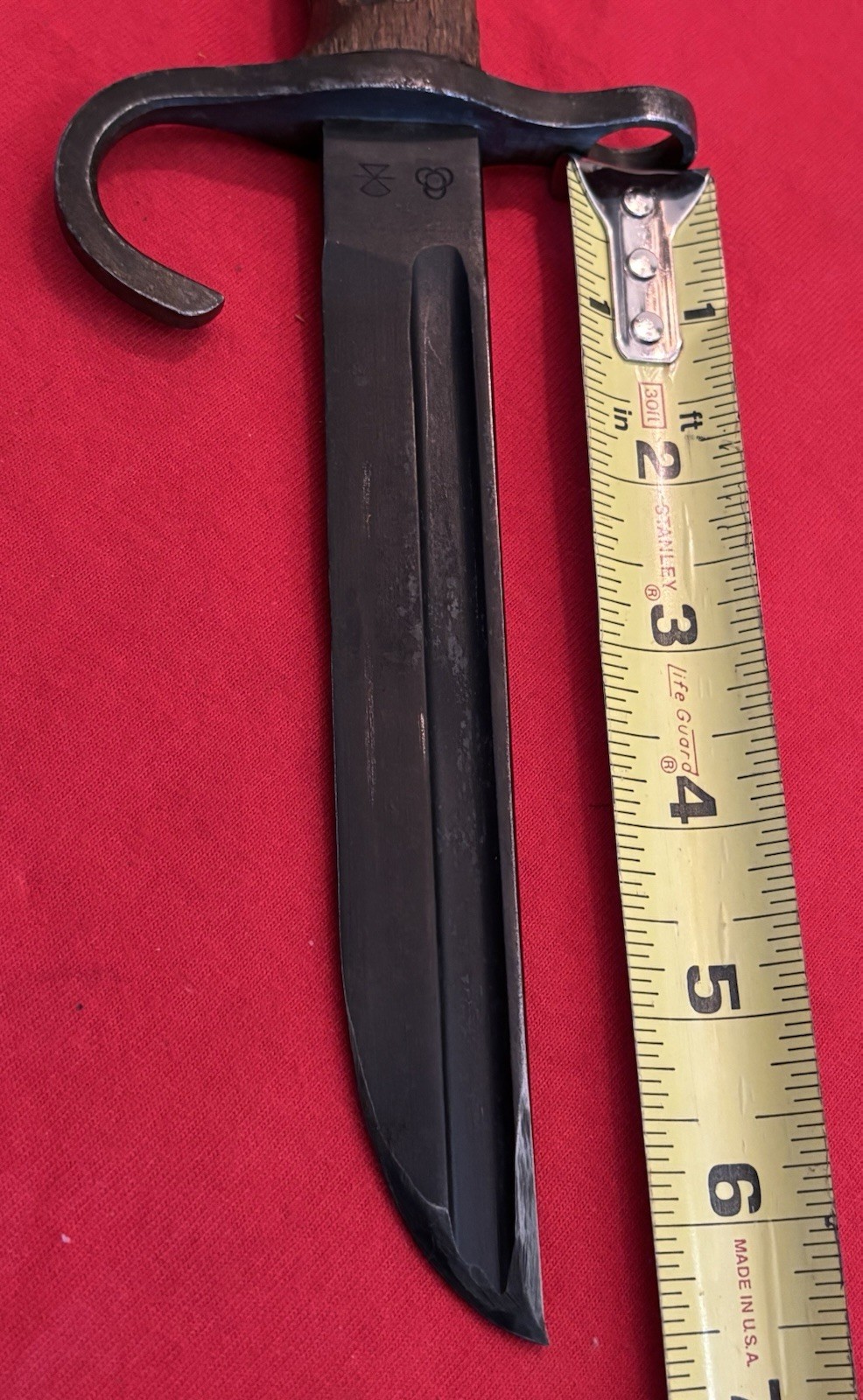 WW2 EARLY JAPANESE - HIRARI SEIKI BAYONET MADE TO A THEATER KNIFE - & NEW SHEATH