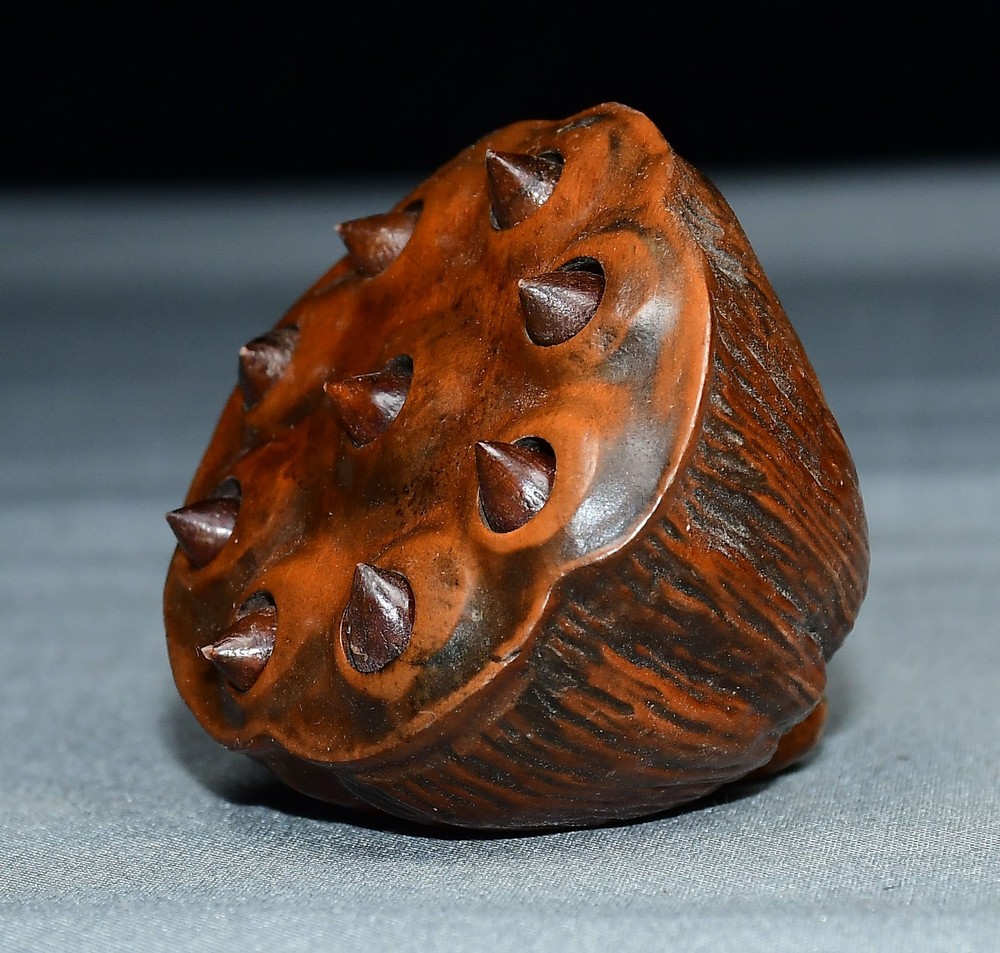 Exquisite Small Leaf Boxwood Lotus Canopy Handle