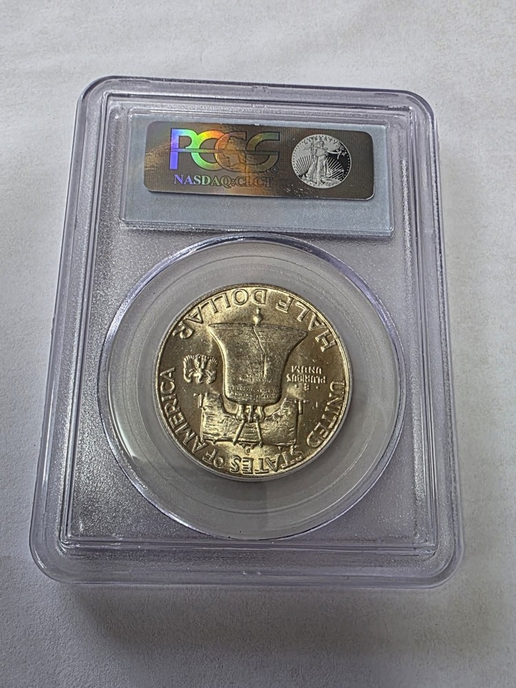 1950-D Franklin Half Dollar MS64FBL