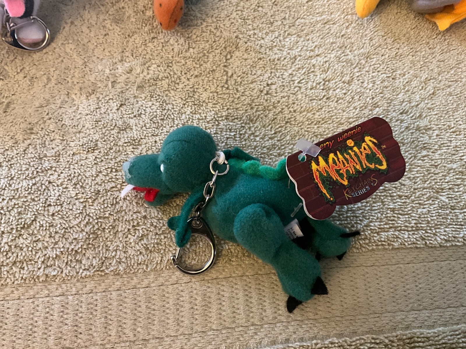 Teeny Weenie Meanies Series 1 Beanies Keychains 5 with Tags
