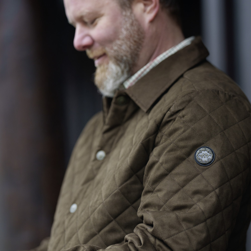 BLASER Men's Jacket Suede Damian