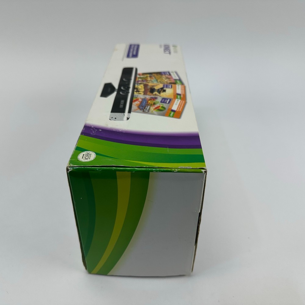 Brand New Sealed Xbox 360 Kinect Sensor w/ Gunstringer & Fruit Ninja Bundle