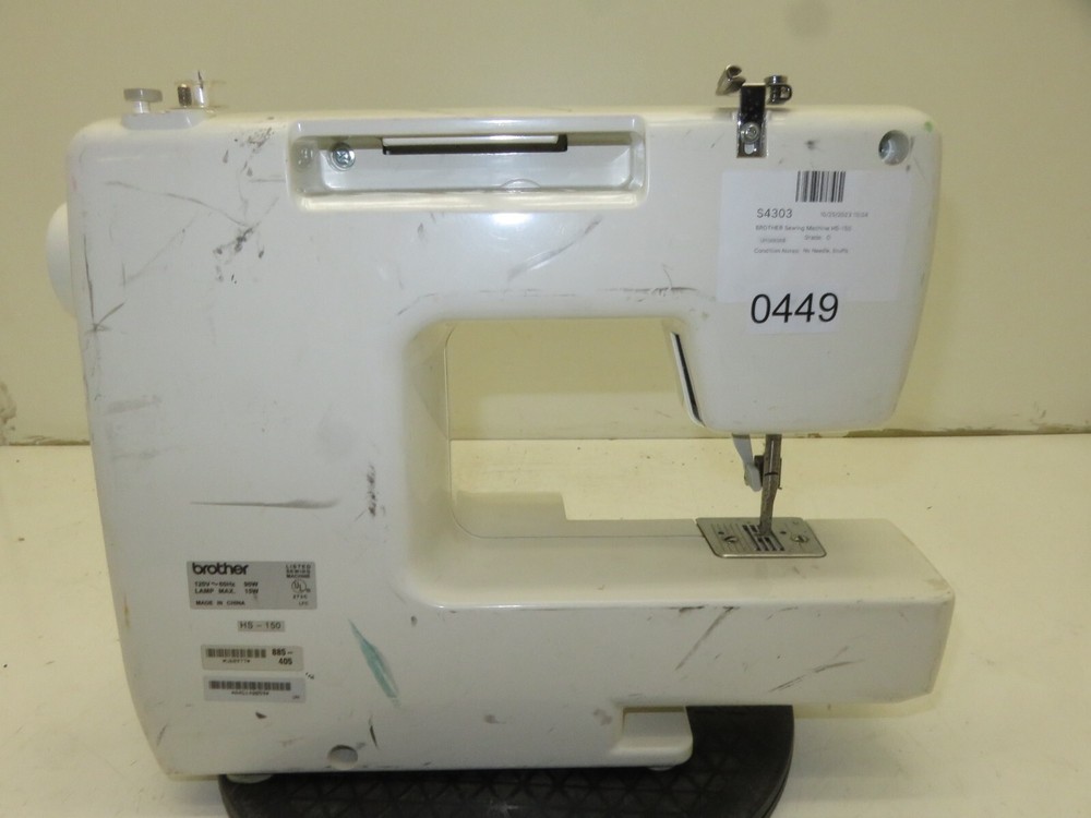 Brother HS-150 Sewing Machine - Untested As-is