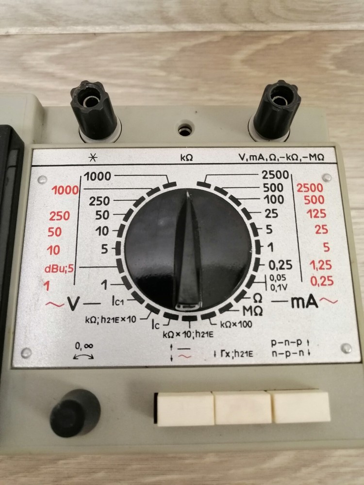 Soviet multimeter Device Old analogue multimeter Tester USSR Soviet С 4342-m1