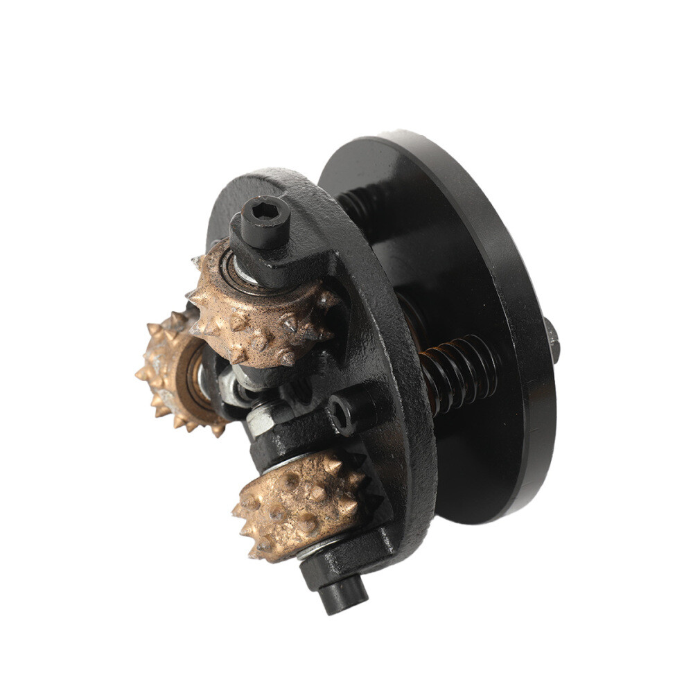 Three-Head Alloy Grinding Disc Concrete Wall Roller Plate Chiseling Hammer Head