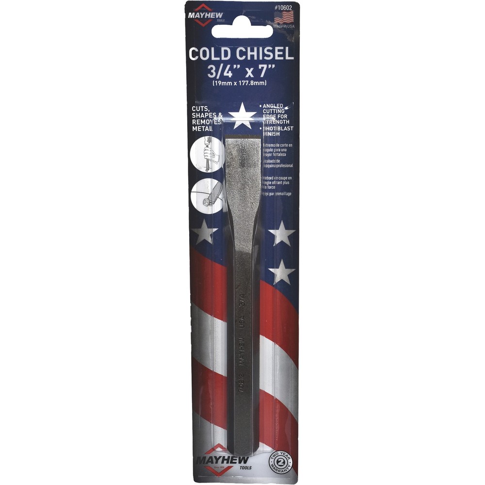 Mayhew 3/4in. x 7in. Cold Chisel