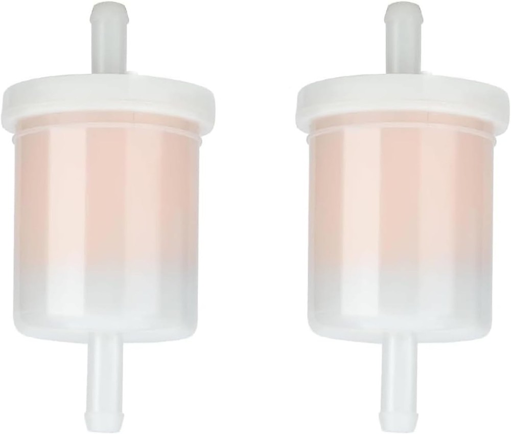 2-Pack 5/16 Inline Diesel Fuel Filter for Kubota - Replacement Part