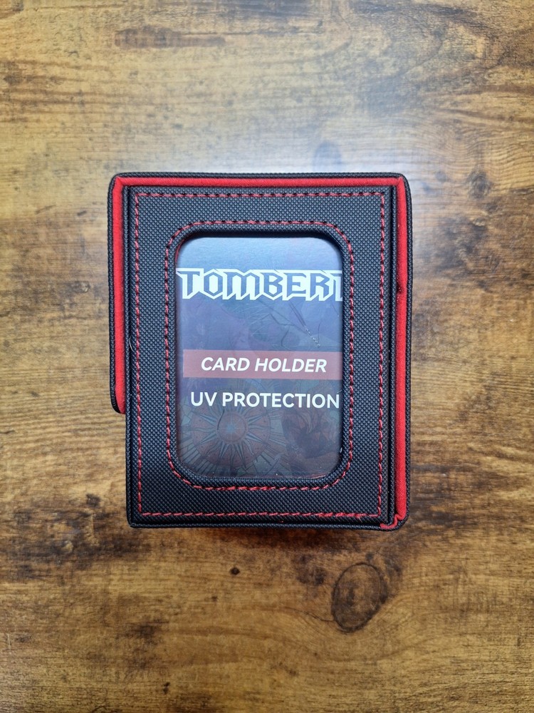 tombert Premium Deck Box Case for MTG Commander Toploader Holder Fits 100 cards