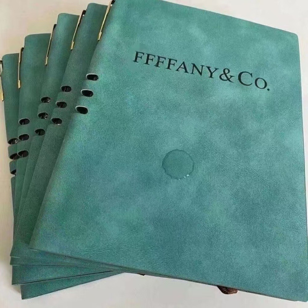 Leather Notebook Journal Diary with Pen Teal