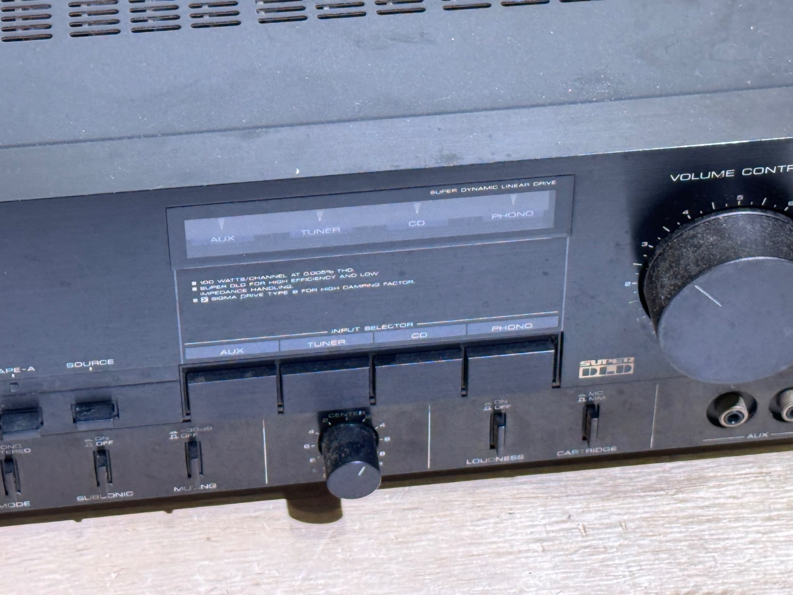 Kenwood KA-880SD Stereo Integrated Amplifier | JAPAN | No Power | Sold AS-IS