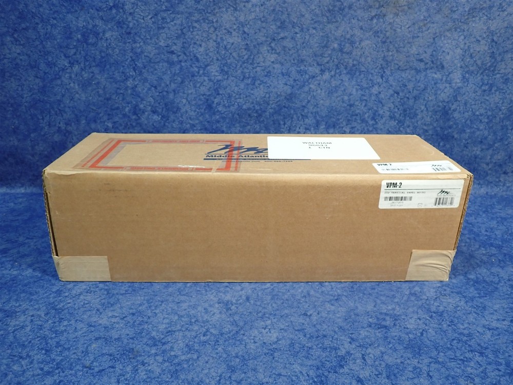 NEW Middle Atlantic VPM-2 2RU Vertical Panel Mount Rack (H30)