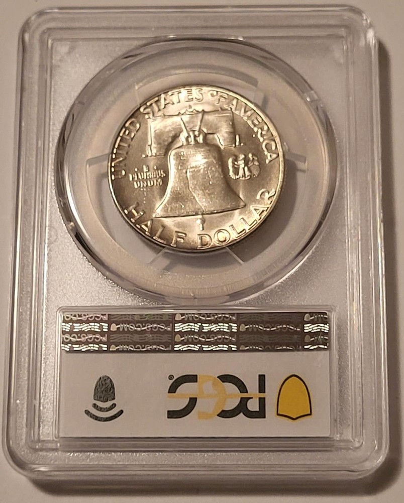 1952 S Franklin Half Dollar MS65 PCGS Light Toning