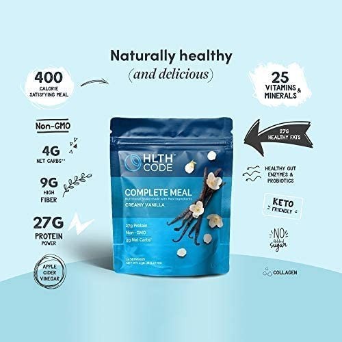HLTH Code Complete Meal Replacement Shake Healthiest Meal Replacement High