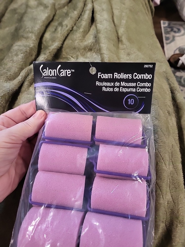 Salon Care Foam Roller Combo 10 Count