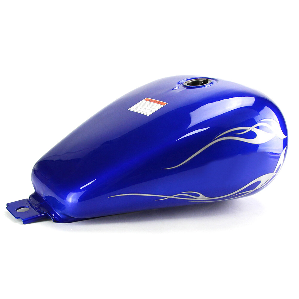Motorcycle 3.4 Gallons Fuel Gas Tank For Honda Rebel 250 CMX 250C 1985-2016 Blue