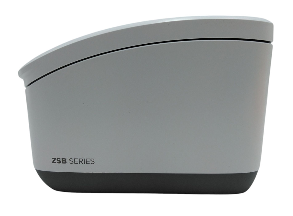 ZEBRA BARCODE LABEL PRINTER | WHITE | ZSB-DP12N | NO POWER CABLE