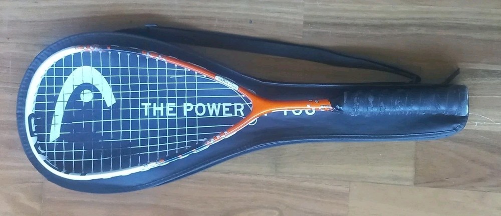 Head Eclipse squash racquet needs restringing and handle wrapping.
