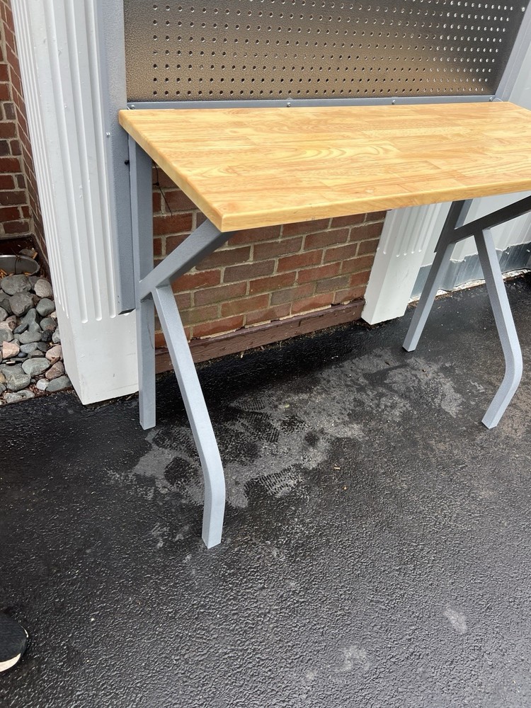 folding work bench table 46”x19” tabletop see details