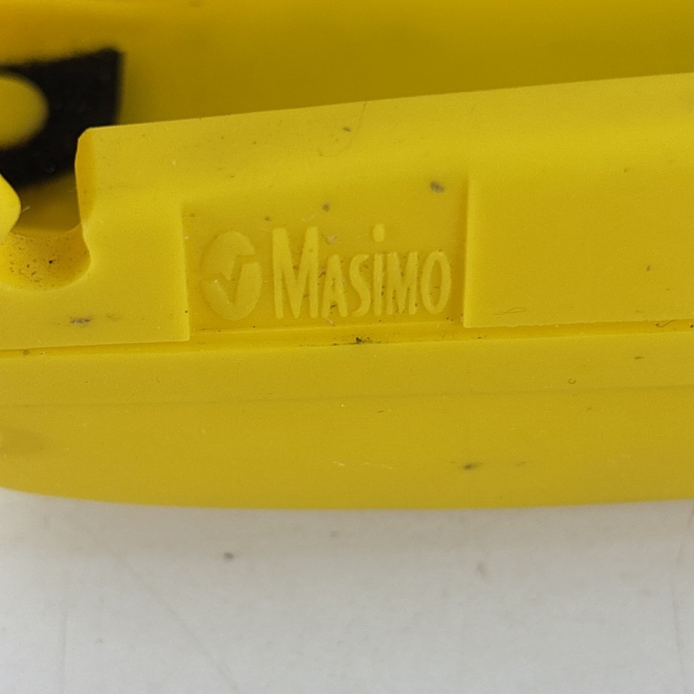 Yellow Protective Rubber Boot Case for Masimo Handheld