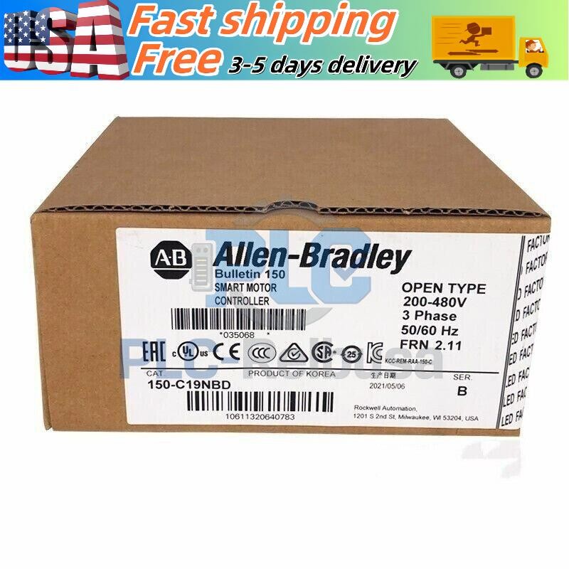 Allen-Bradley 150-C19NBD SMC-3 Smart Motor Controller 150C19NBD NEW