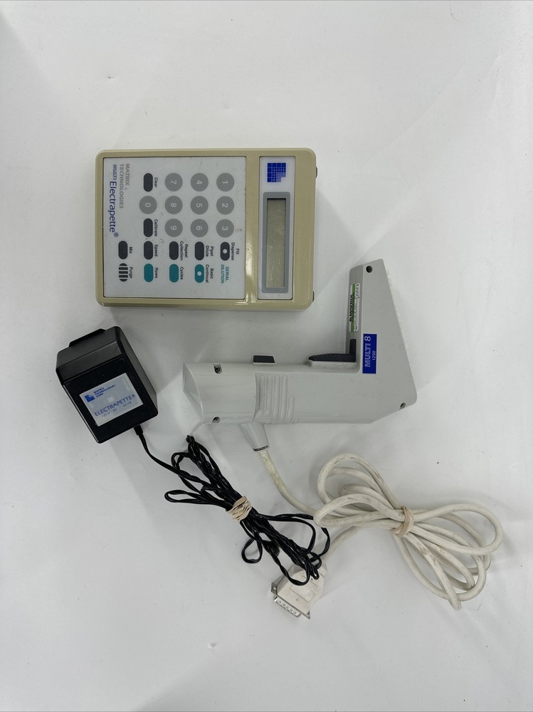 Matrix Technologies Multi Electrapette Consol with Multi 8 Channel 1250 Pipette