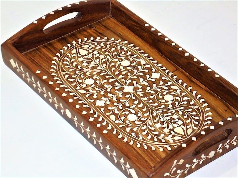 Bone Inlay Tray