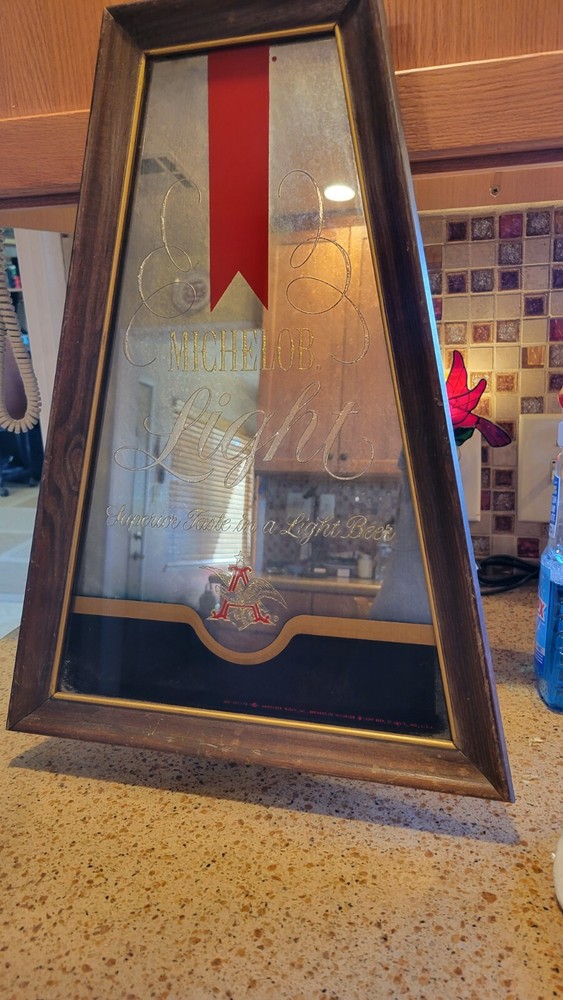 Michelob Light Mirror